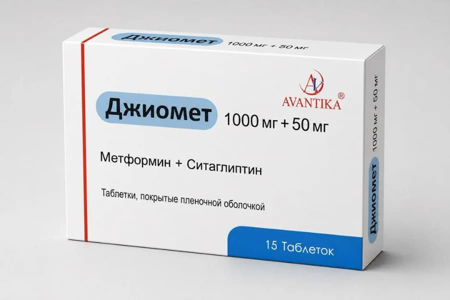 Jiomet Tablets 1000mg+50mg
